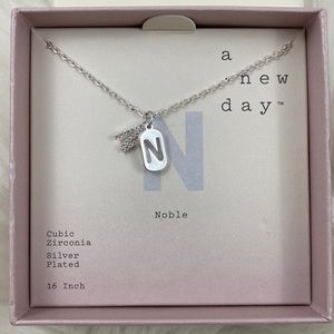 Ava Ro Nwot Sterling Evil Eye Necklace 